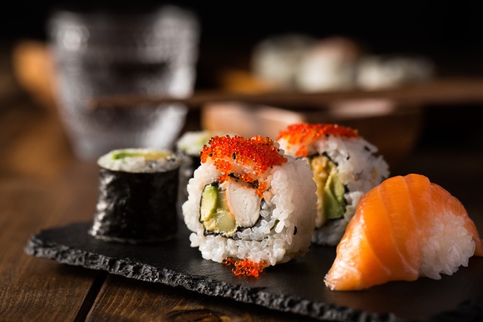 Вкусные суши: быстрая доставка - фотография